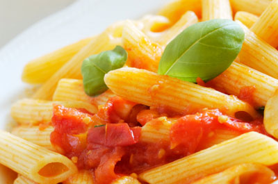 Penne all'arrabbiata med peperoncini