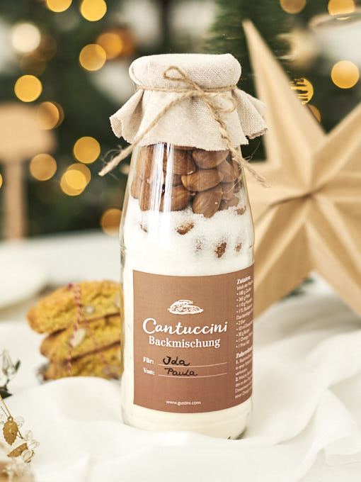 Cantuccini bageblanding med etiket