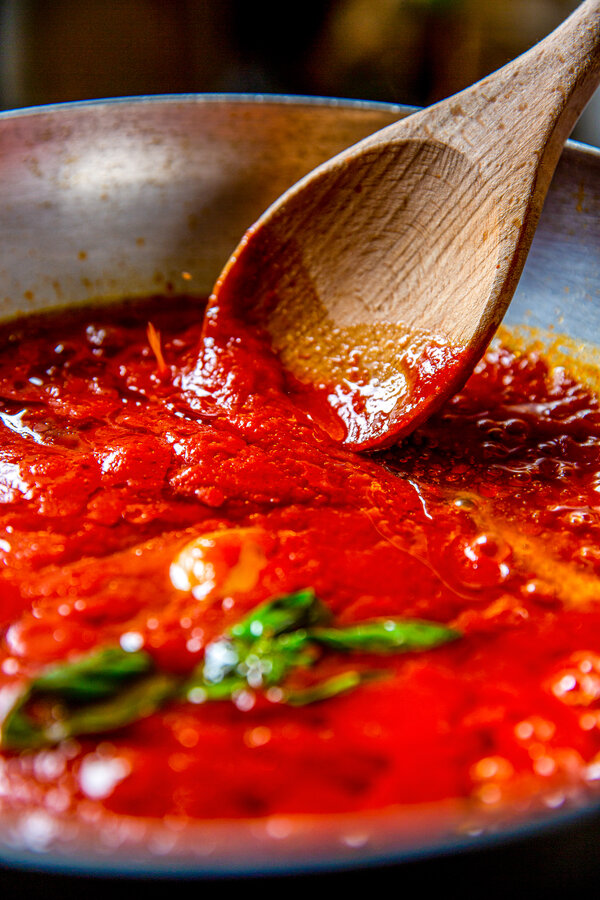 Tomatsauce til cannelloni